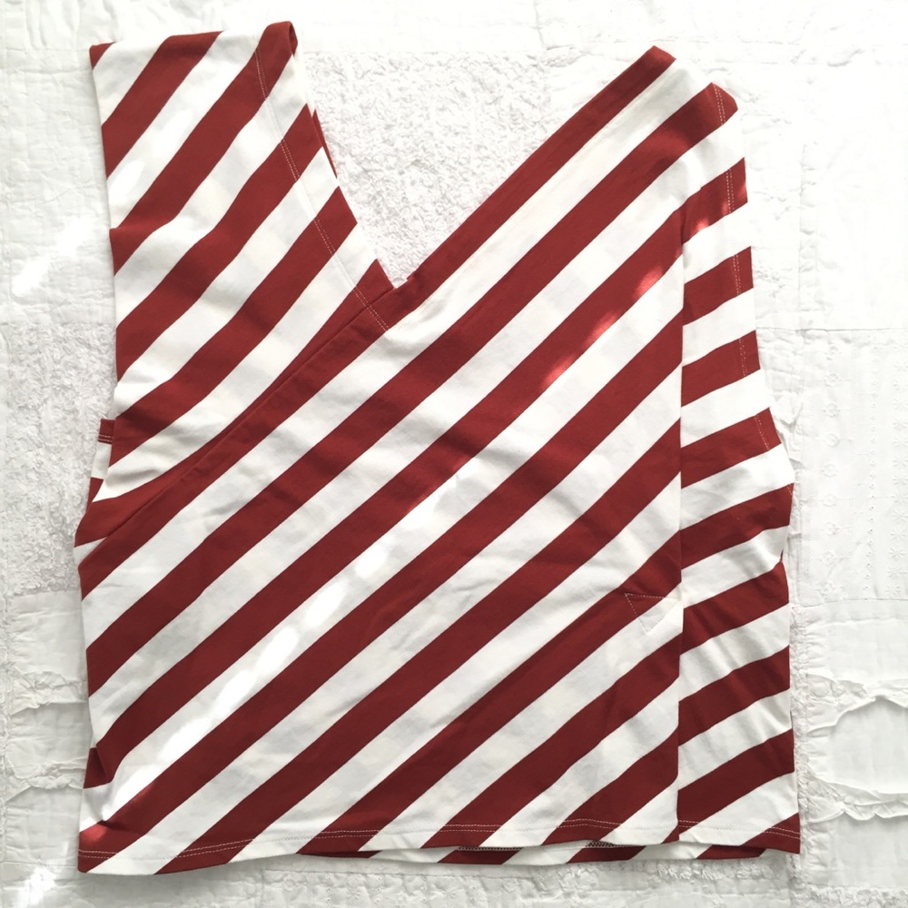 Asymmetrical Striped Tank